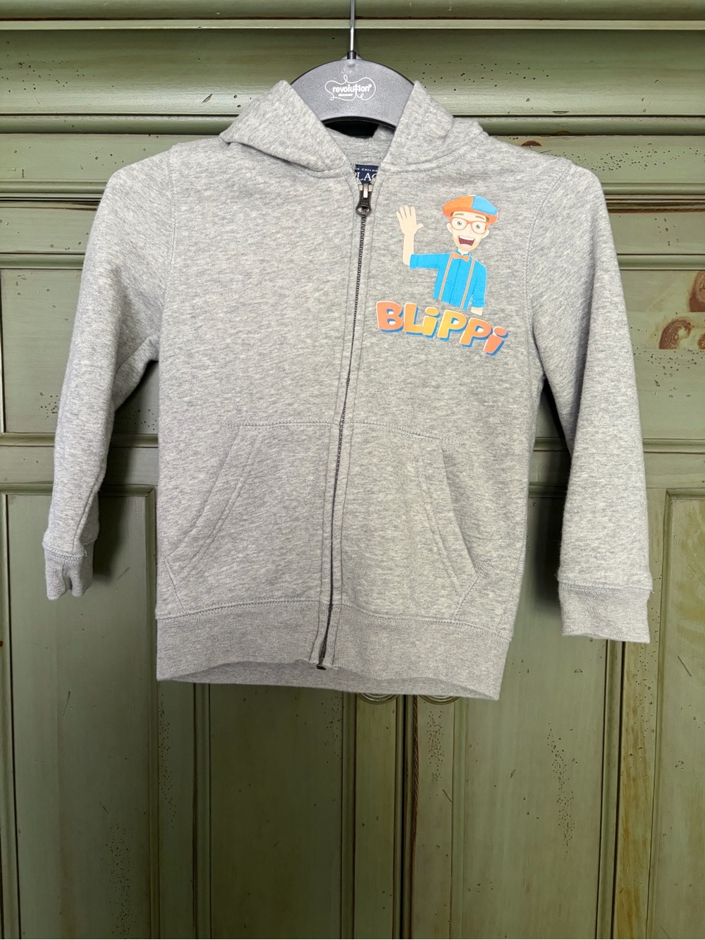 The Children's Place Gray Blippi Zip Hoodie